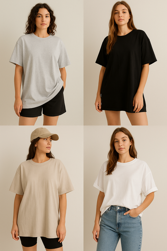 oversized t shirt for womens , The Nova India