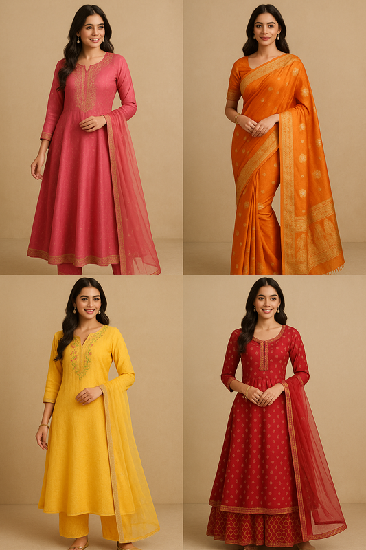Best Rakshabandhan Outfit for Women , The Nova India