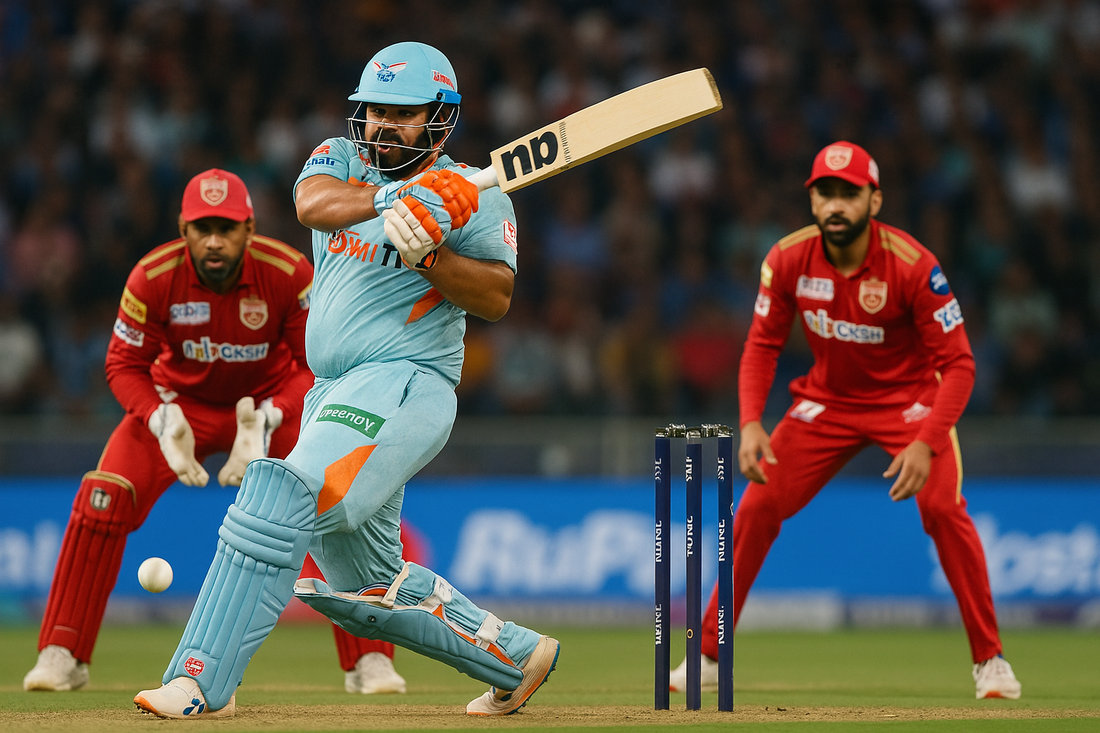 Lucknow Super Giants vs Punjab Kings IPL 2025: Match Scorecard & Highlights