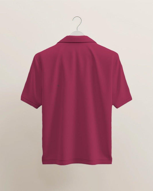 Discover the Premium Maroon Polo T-Shirt: A Blend of Style and Comfort - The Nova India