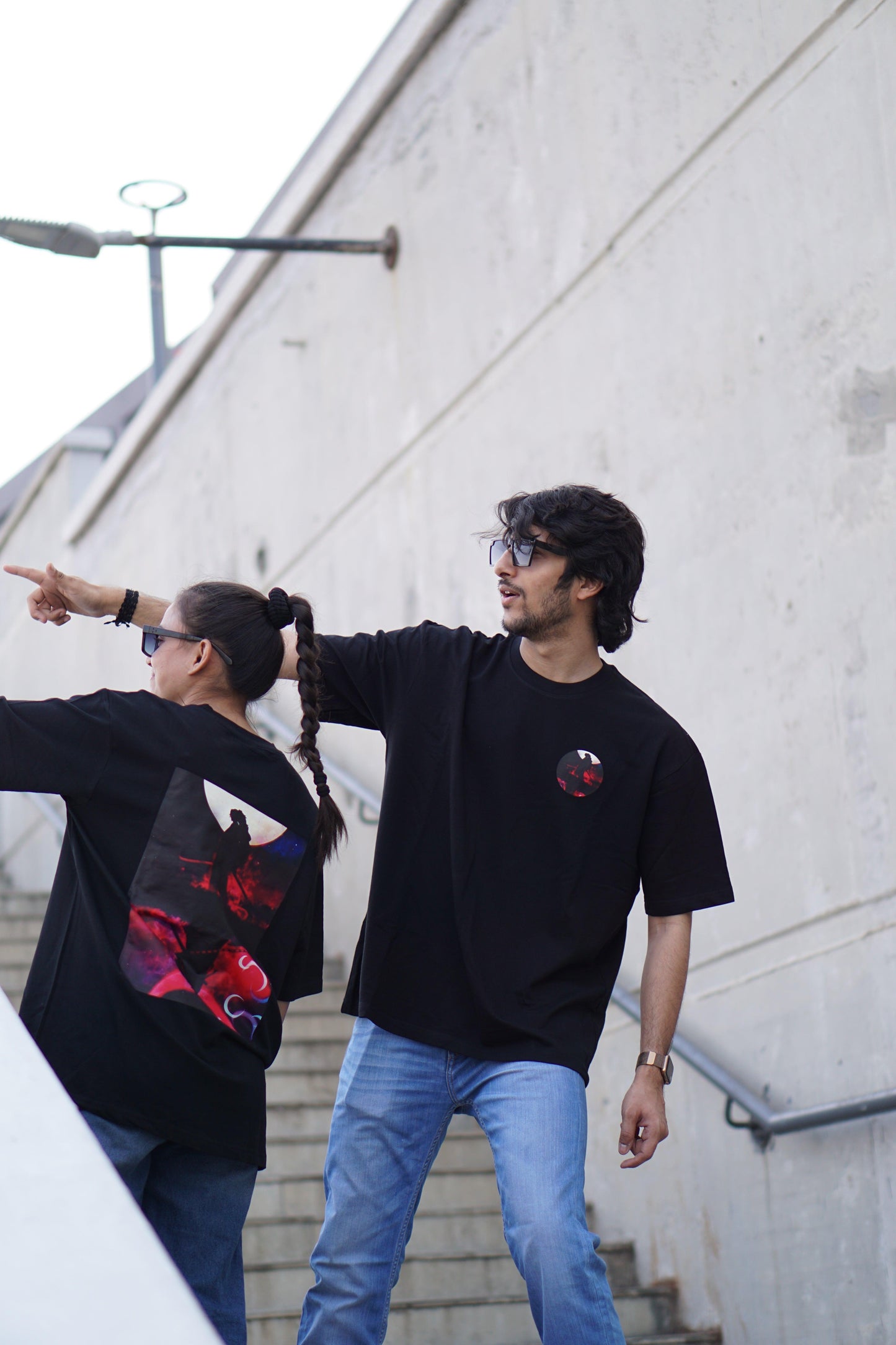 Kokushibo Anime Unisex Oversize T-shirt - The Nova India