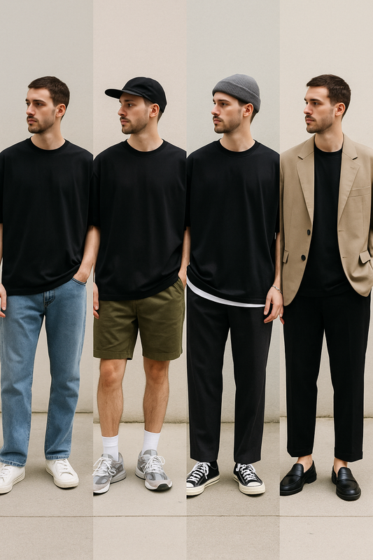 oversized t shirt for men , The Nova India