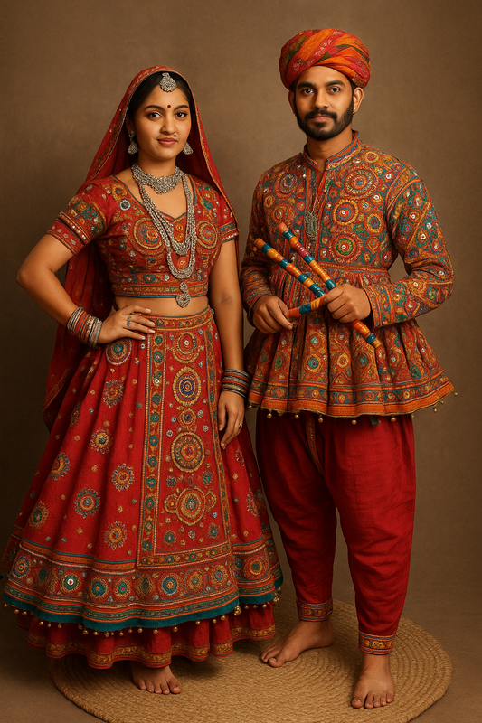 Traditional wear of gujarat , The Nova India