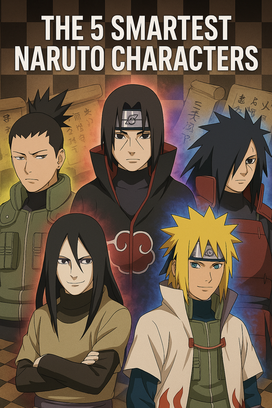 THE 5 SMARTEST NARUTO CHARACTERS , The Nova India