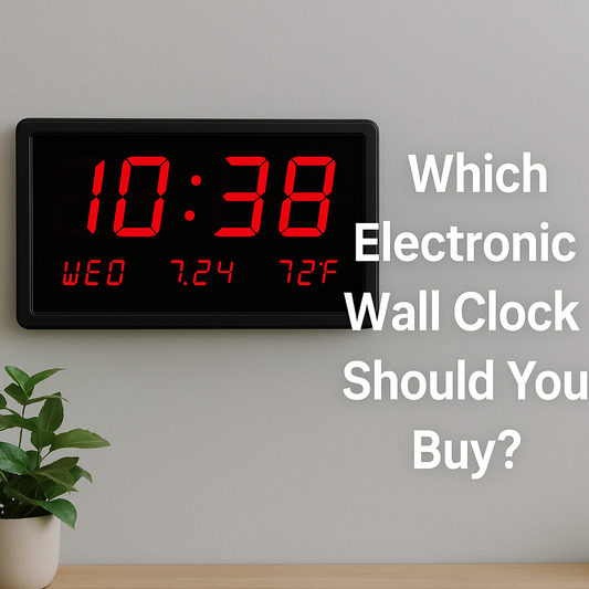 Best Electronic Wall Clock India 2025 , The Nova India