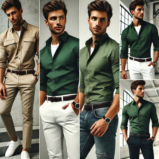 Matching Pants for Green Shirt