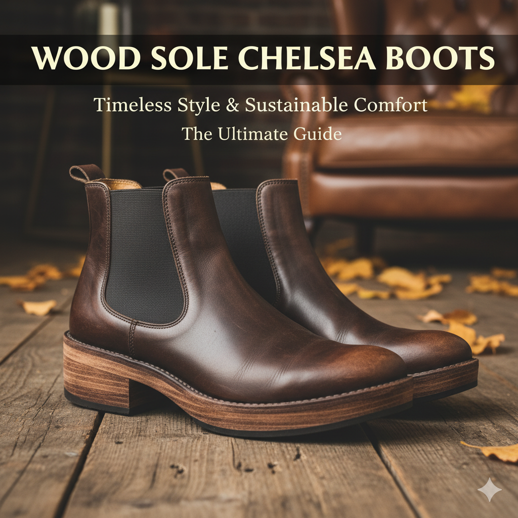 Wood Sole Chelsea , COCORA