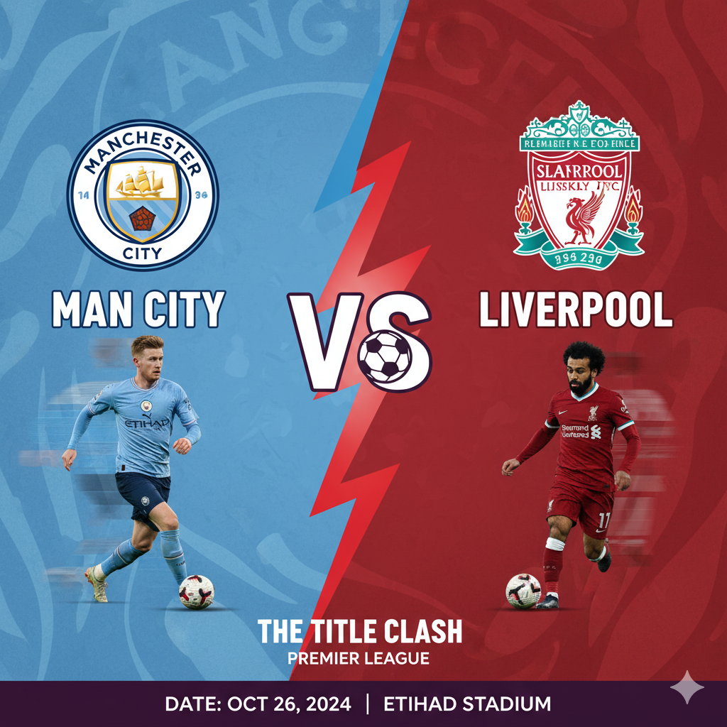 Man City vs Liverpool , Cocora