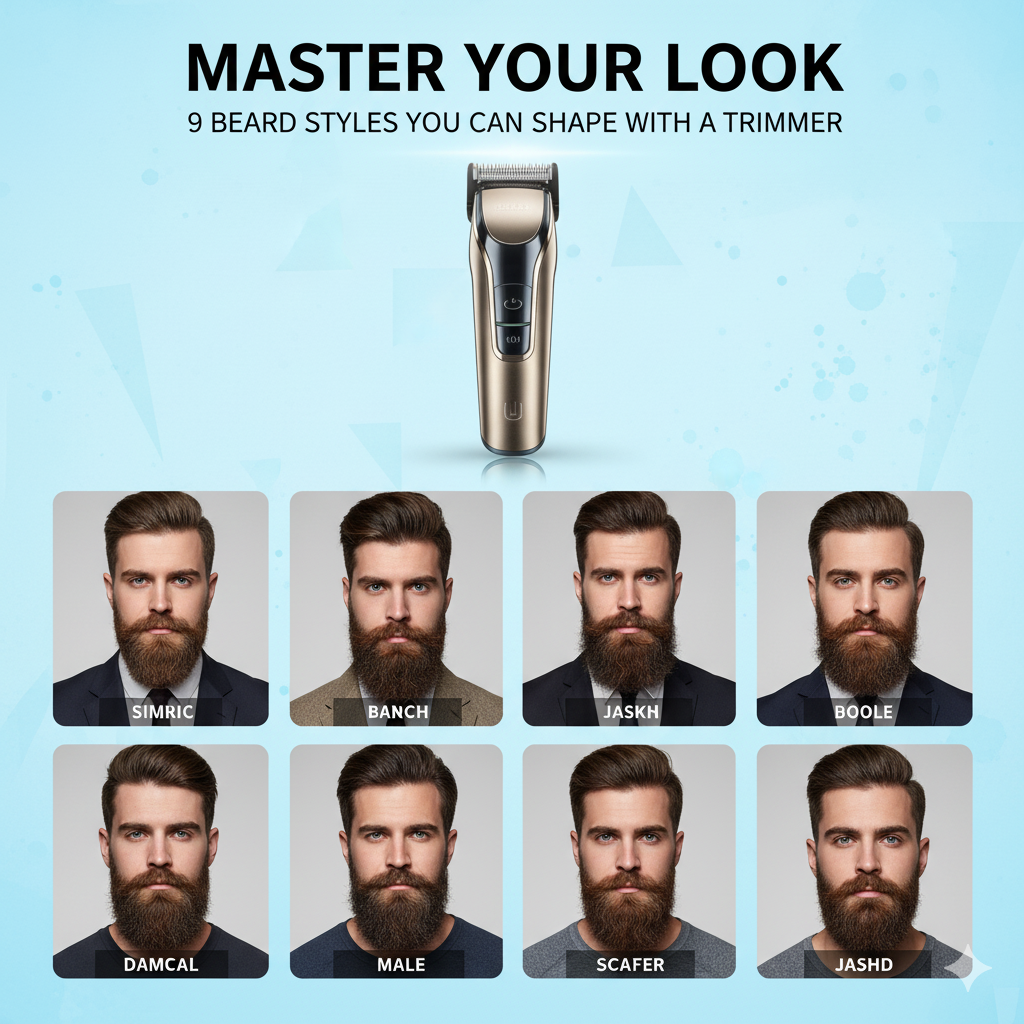 Beard Styles With Trimmer , COCORA