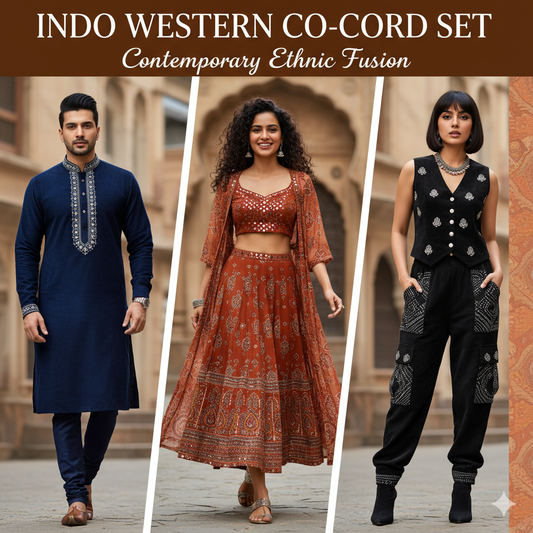 Indo Western Co Ord Set , COCORA