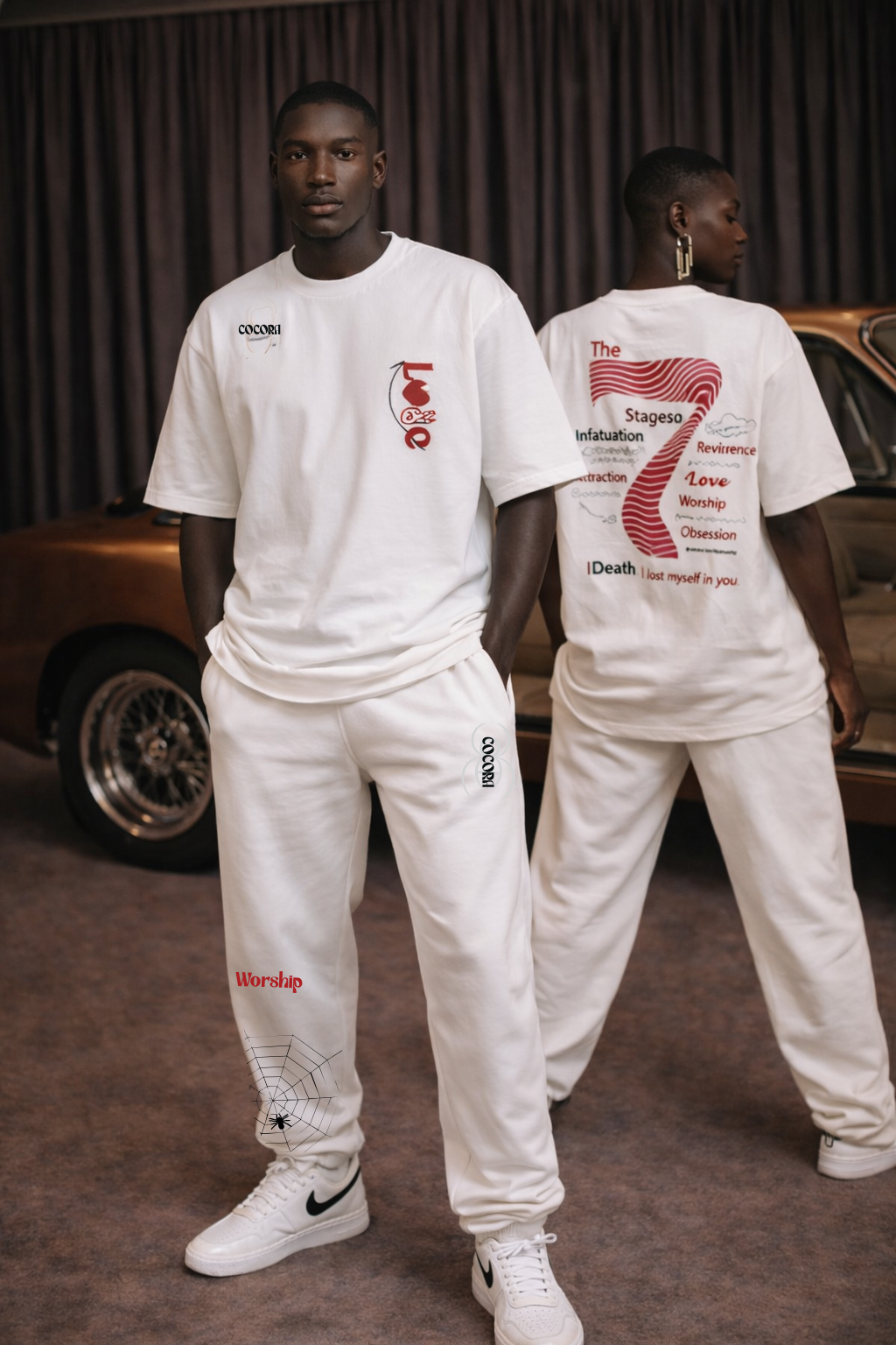 7 STAGES OF LOVE — Signature Unisex Cordset